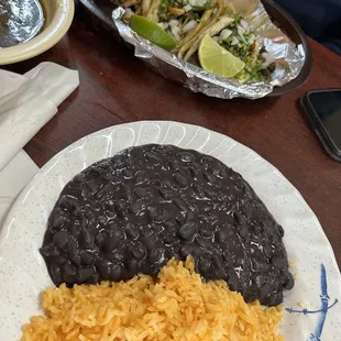 bland beans and rice