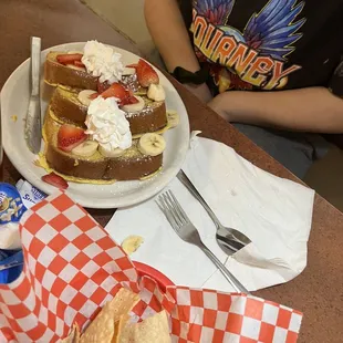 Strawberry Banana French Toast