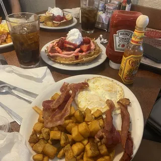 2 Eggs Breakfast Combo