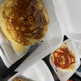 2 Sausage or 2 Bacon