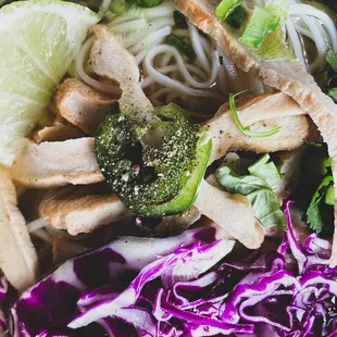 a close up of a plate of food