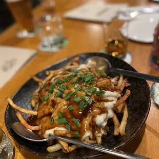 Truffle scented poutine