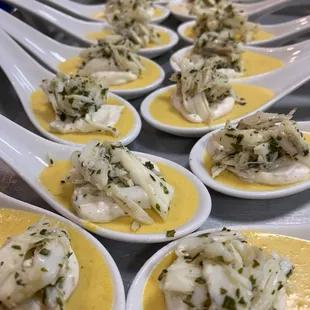Crab &amp; Sweet Corn Custard