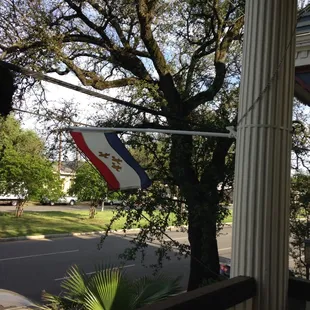 View from the front porch. April 2014