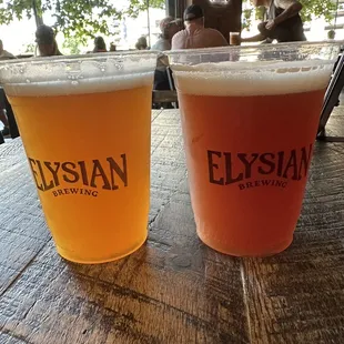 Hydra Hefeweizen and Odd Berry Citrus Sour