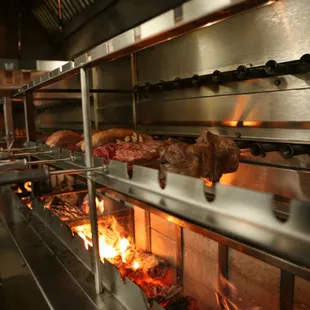 steak, interior