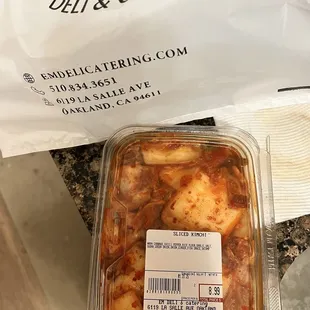 The best tasting kimchi