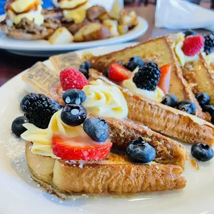 Triple Berry French Toast
