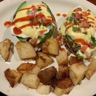 Benedict- huevos avocado