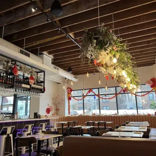 The decor of the restaurant interior is so beautiful. Was able to snap this pic since I arrived right at opening time.