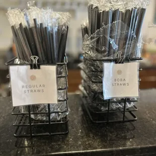 Straw types