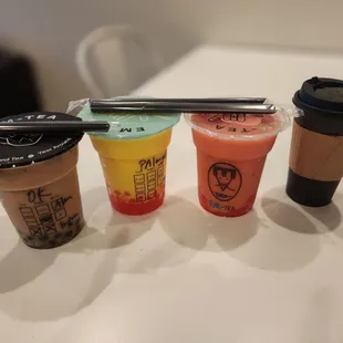 Our tea order...