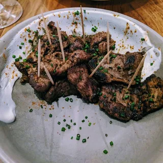 Spicy Toothpick Lamb*