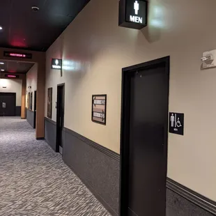 Theatres and washrooms