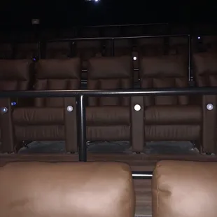 Brand new heated leather reclining seats!