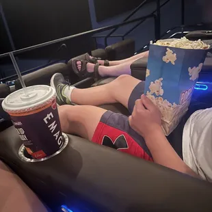 Free popcorn on Tuesdays