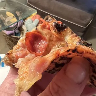 I do mean paper thin crust