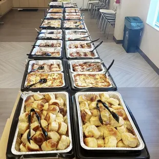 Corporate client choose our delicious Italian menu. For their employee appreciation luncheon.