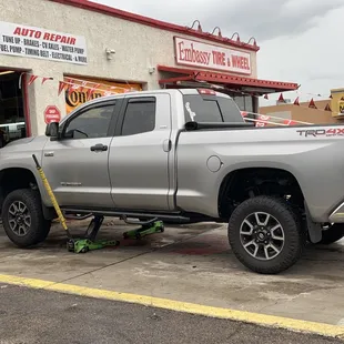 Getting spacers and tire rotation