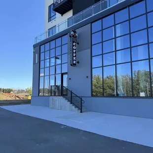 Front entrance of the shop