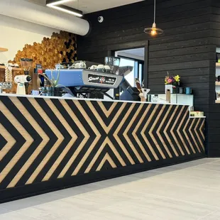Espresso bar with a Kees van der Westen espresso machine