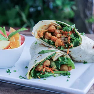 Chipotle Chickpea Wrap