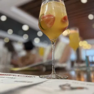 Seasonal Mimosa (strawberry's &amp; cucumber)