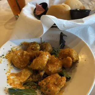 Boom Boom fried shrimp - outstanding, mildly spicy, great plump shrimp perfectly done