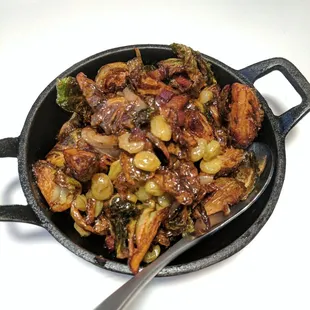 Crispy brussels sprouts