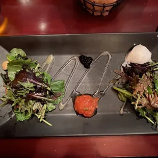 1st Course - salad w burrata