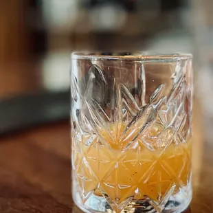Complimentary shot from the bartender!