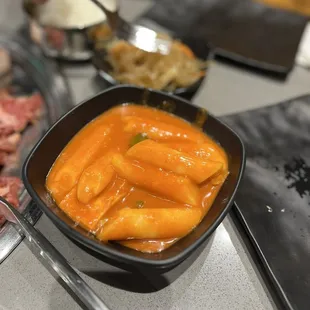 Tteok-bokki was okay. I'm not a fan.
