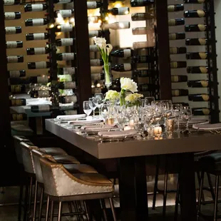 Wine display/communal table