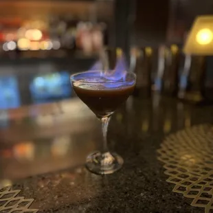 Dessert cocktail