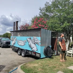 Where the bbq magic happens.