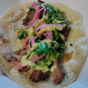 Brisket Taco