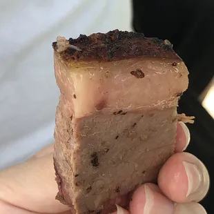 A little bit of brisket heaven. It melts in the mouth