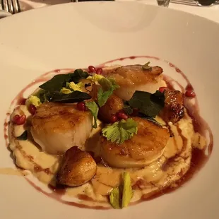 Seared Diver Scallops