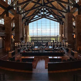 Quite the show stopping entrance!