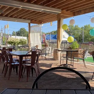 Outdoor Patio where anyone under 21 must sit