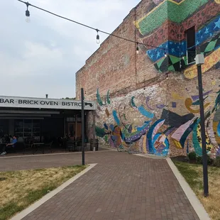 Front of restaurant
