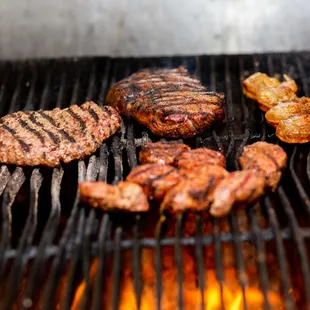 steak, food