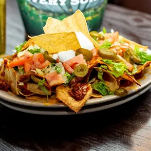 nachos, food