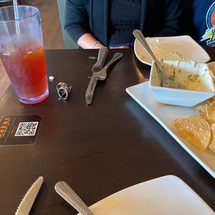 Desimated the Spinach Artichoke Dip already...lol