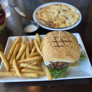Jalapeno Pepper Jack Burger Lunch