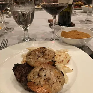 Steak and Shrimp!