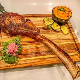 Tomahawk Steak and Loaded Mash Potatoes...do it!