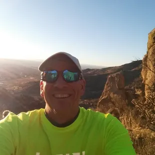 notice white round water tank above my right shoulder, that is your landmark and not get lost ha!