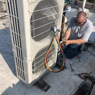 Newly installed Mitsubishi mini split