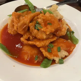 Sweet and Sour Crispy Fish